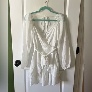 Small white Francesca’s dress